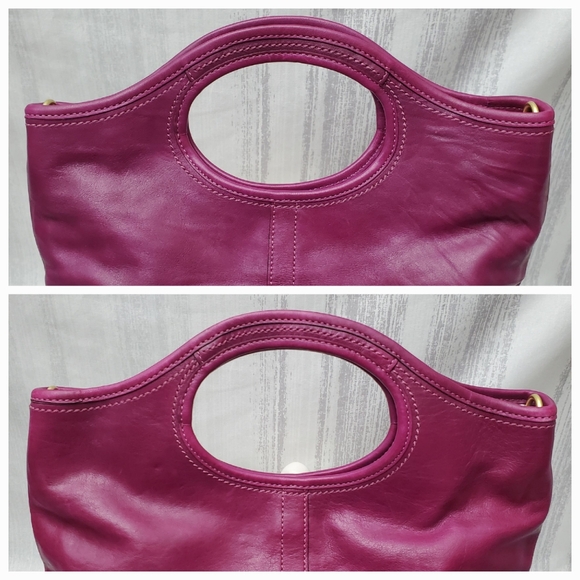 Coach Ergo Convertible Tote bag, style #12250 from 2008 Magenta Brass Hardware - Picture 13 of 17